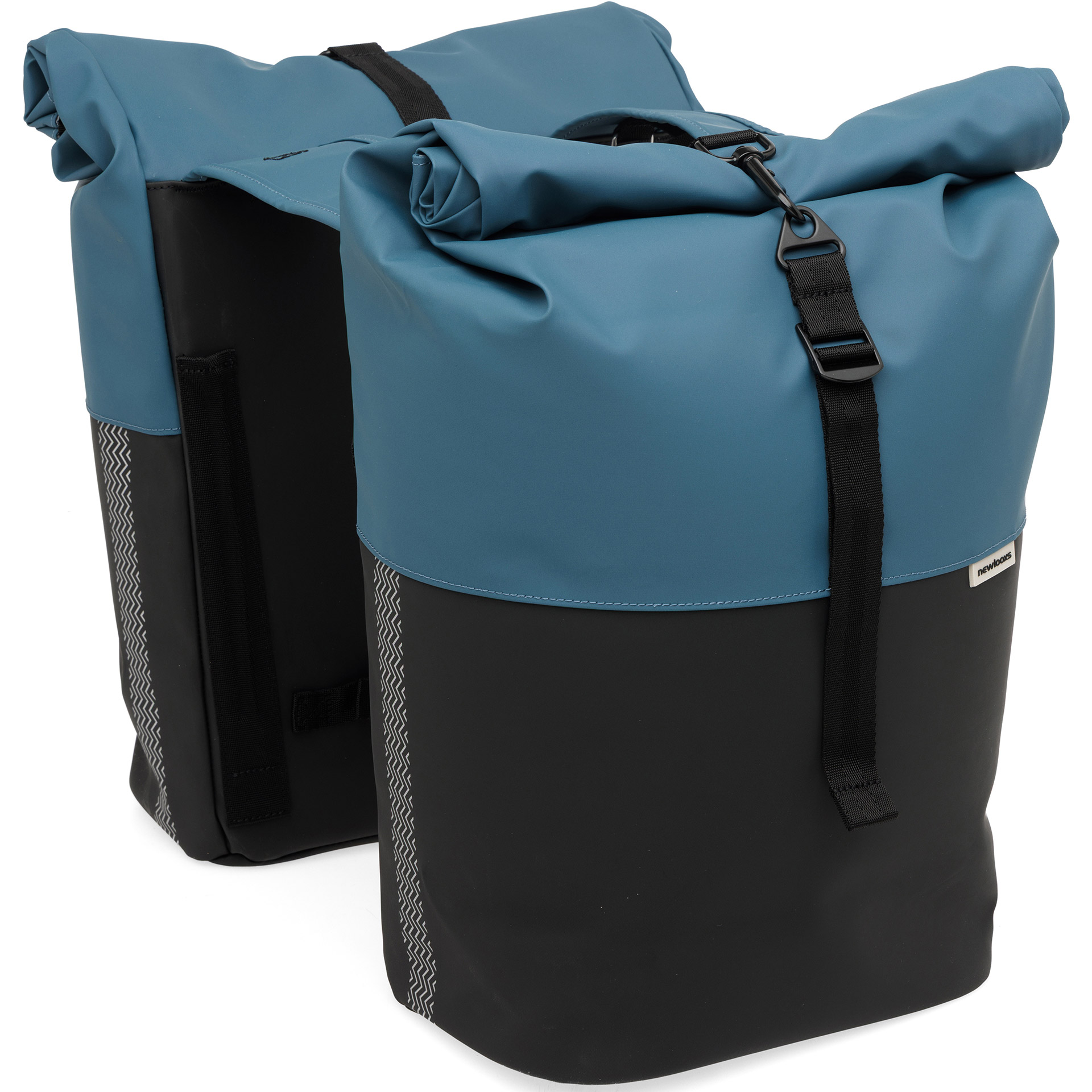 New Looxs Nyborg Dubbele Fietstas 34L Petrol Black