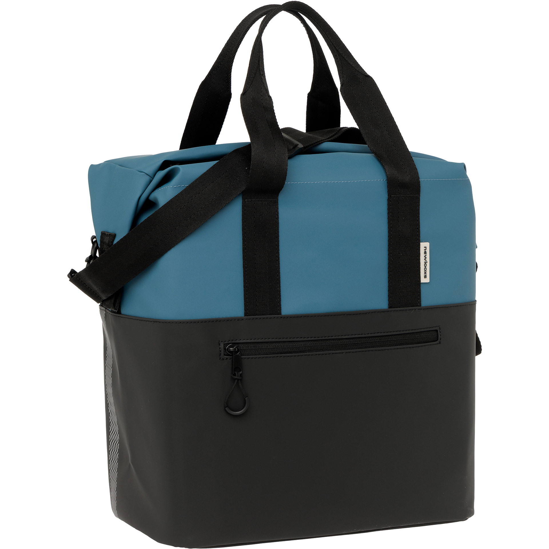 New Looxs Nyborg Shopper 26L Fietstas Petrol Zwart
