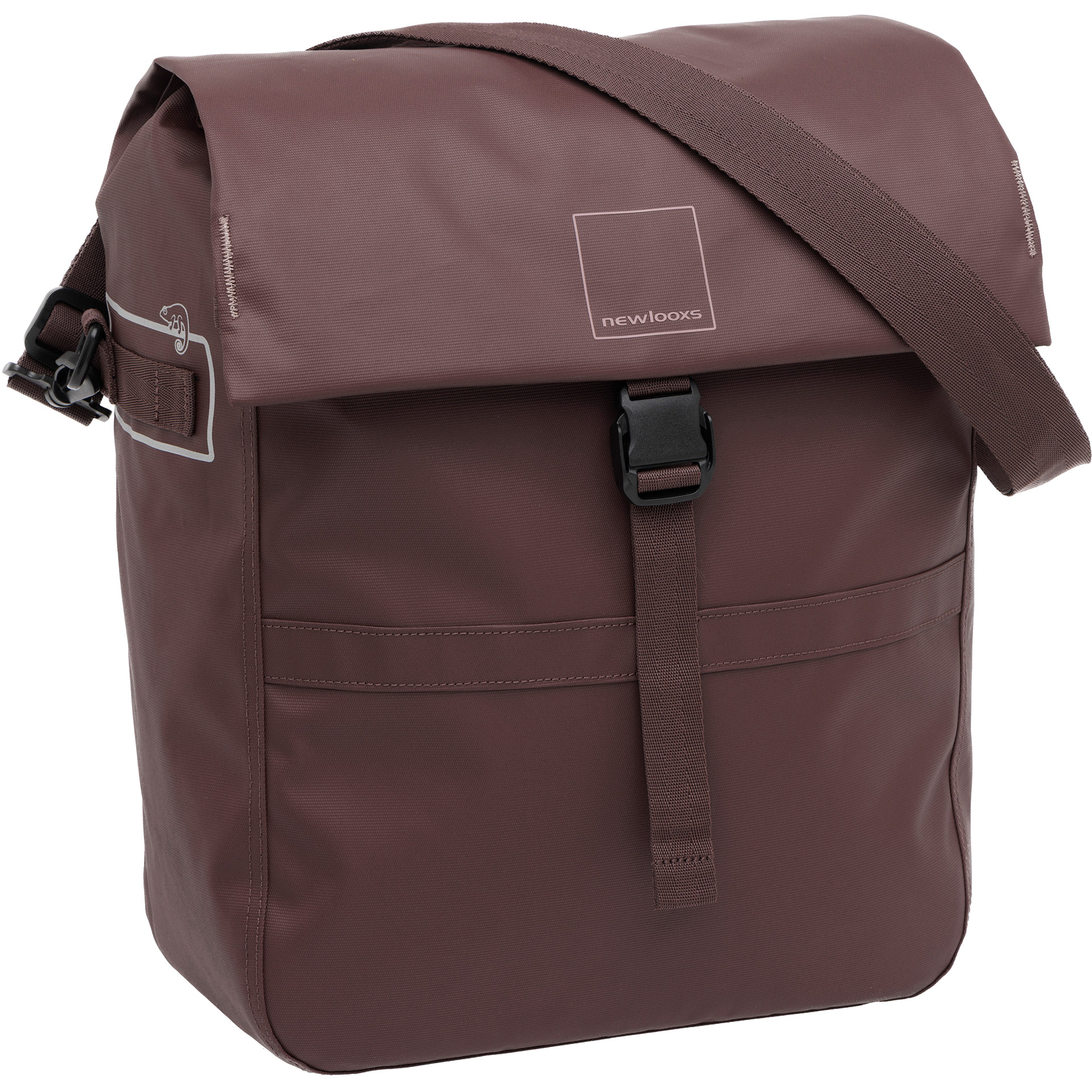 New Looxs Leeds Enkele Fietstas 19L Chocolate