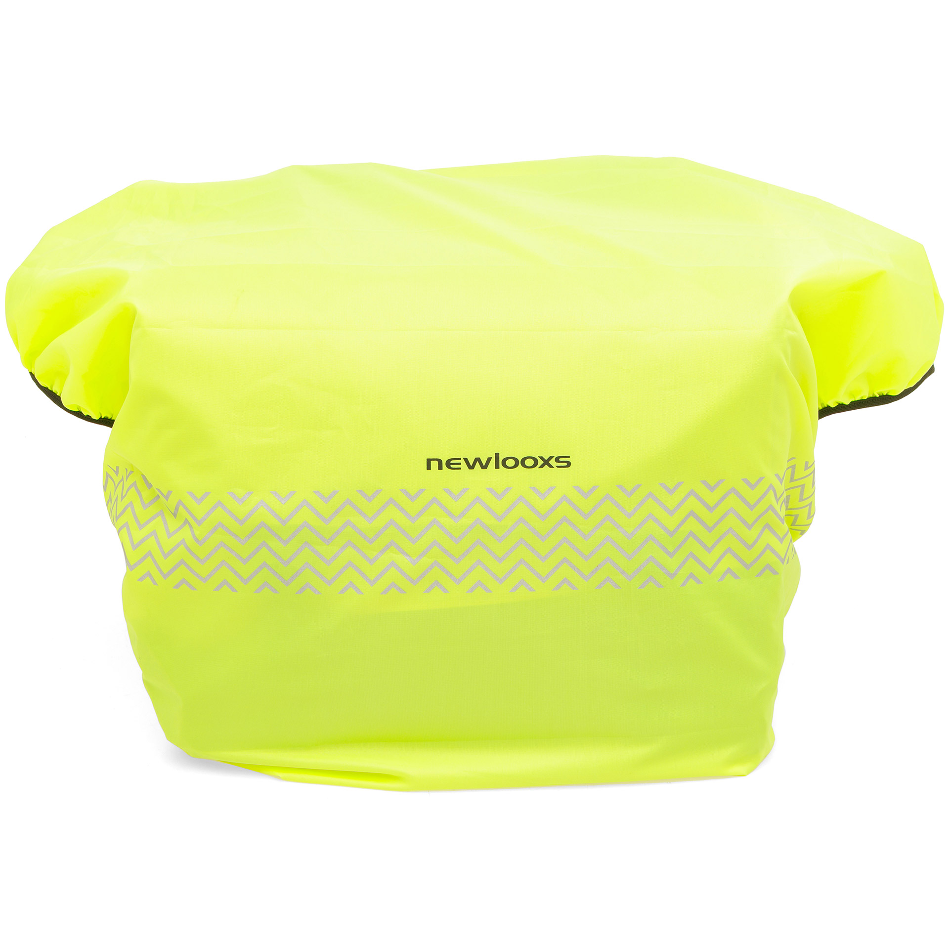 New Looxs Regenhoes voor Dubbele Fietstas - Neon Geel
