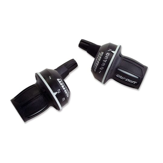 SRAM MRX Gripshift 3V Links Zwart – Maat 3V
