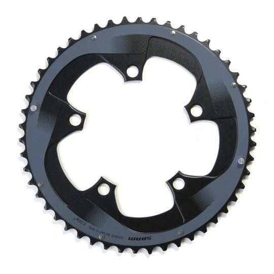 Kettingblad Sram Force22 Compact 11V 50T Steek 110 – Blast Black