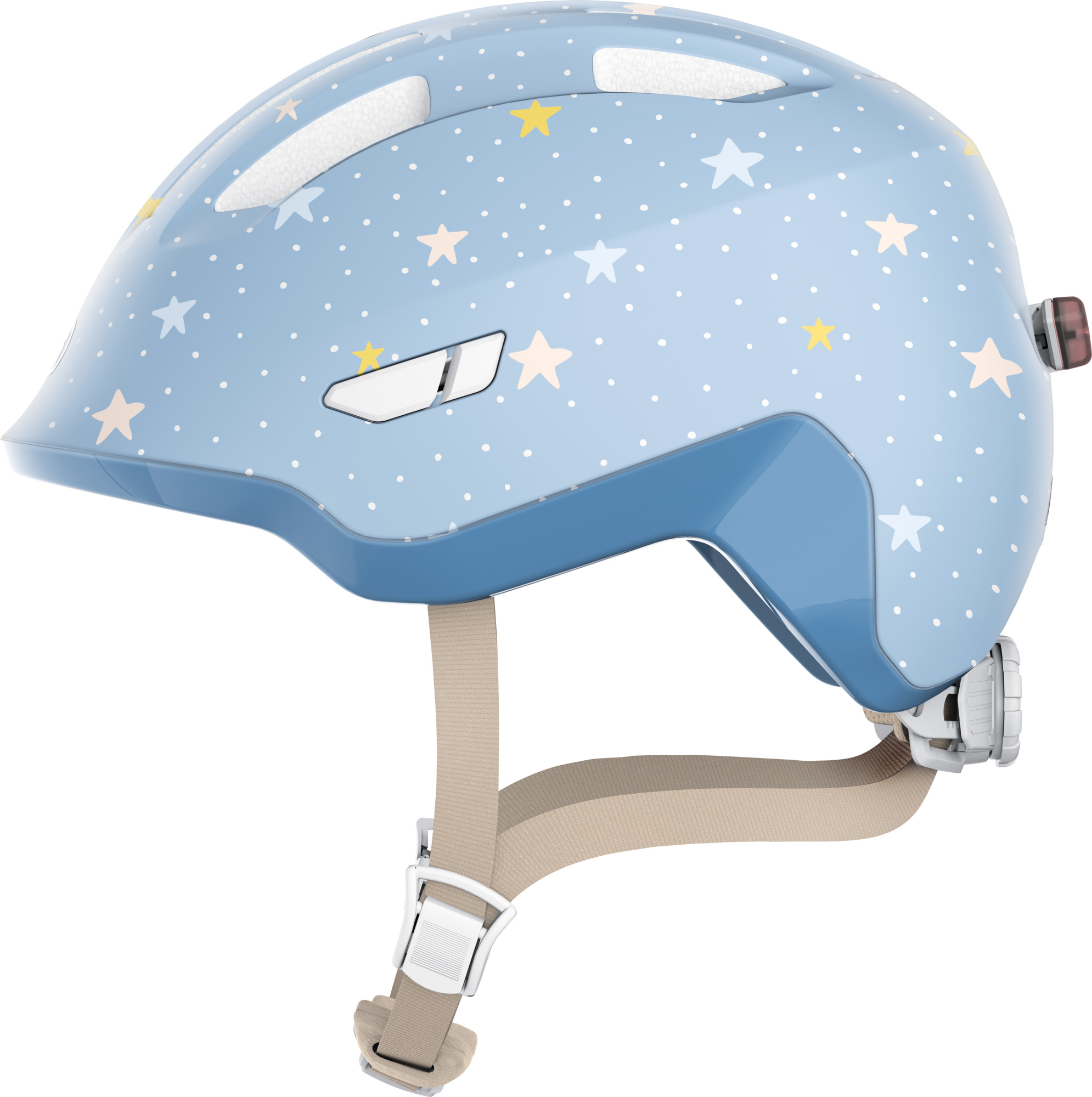 Abus Smiley 3.0 FL.ACE LED Kinderhelm – Maat S 45-50cm
