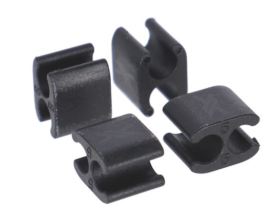 XLC Kabelclip Zwart – Maat 5mm