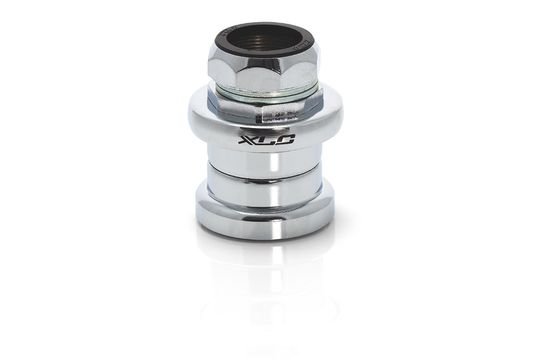 XLC HS-S01 Balhoofdstel 1" Draad Chroom – Maat 22.2/34.0/26.4mm