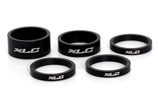 XLC AS-A02 Balhoofd Spacerset Aluminium – Maat 1 1/8"