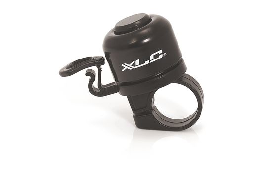 XLC DD-M06 Mini Fietsbel Aluminium Zwart – 22.2mm