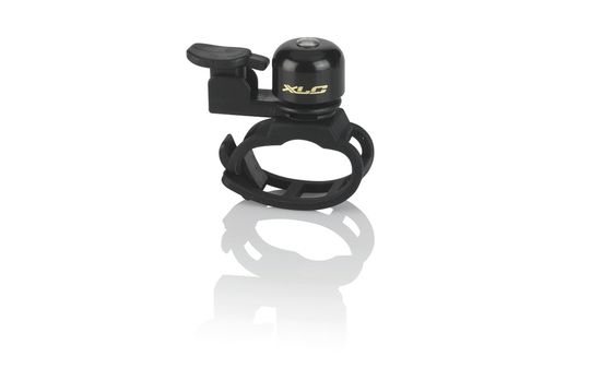 XLC DD-M18 Mini Fietsbel met Elastiek - Zwart