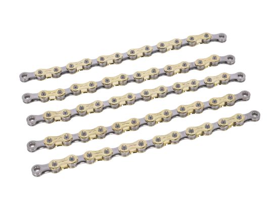Ketting XLC CC-C05 11V Goud/Zilver – Maat 118 Schakels