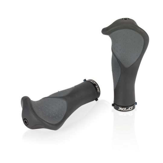 XLC Ergo GR-S22 Fietshandvatten 135mm – Zwart/Grijs