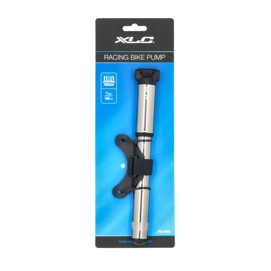 XLC Mini Race Handpomp Aluminium DV/SV/AV – 220mm / 7 Bar