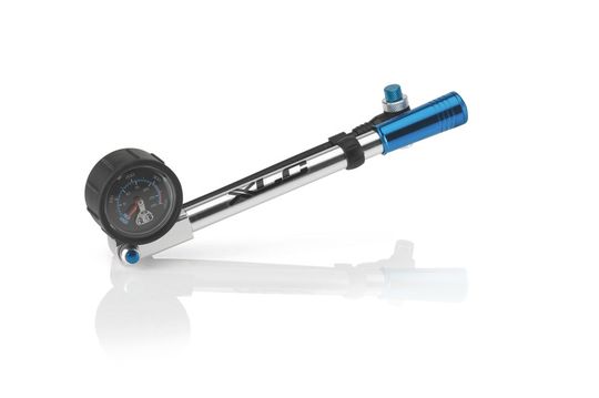 XLC Suspension HighAir Pro Vorkpomp met Manometer – 400 PSI