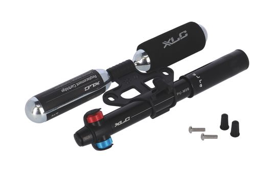 CO2 Fietspomp XLC MTB PU-M03 Combi – 2x 25 Gram Patronen