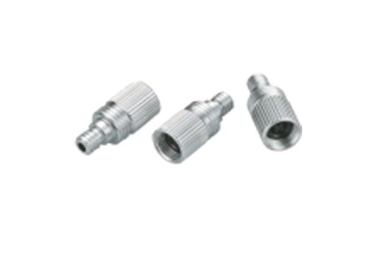 XLC PU-X11 Ventielnippel AV naar DV Zilver