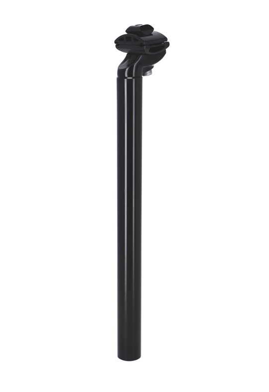 XLC Zadelpen SP-R07 Aluminium Zwart – Maat 30.4x350mm / Setback 20mm