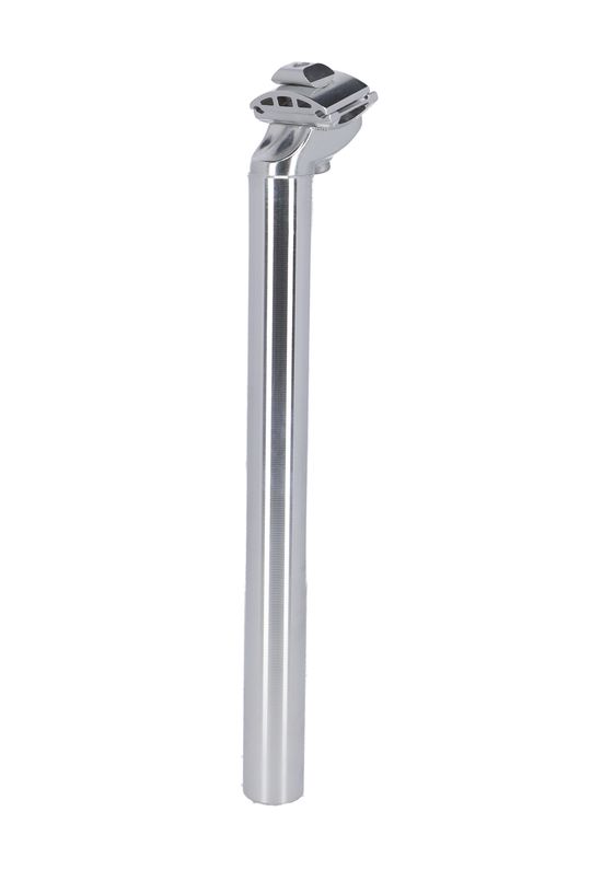 XLC SP-R07 Zadelpen Aluminium Zilver – Maat 28.6x350mm / Setback 20mm