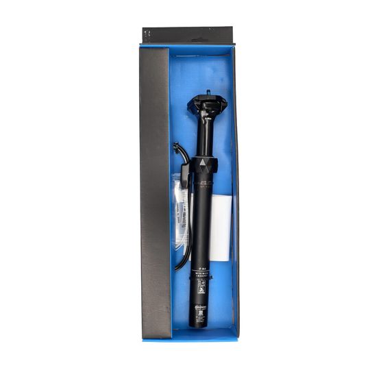 XLC Burner Dropper Zadelpen Zwart – 30.9x450mm/150mm Drop