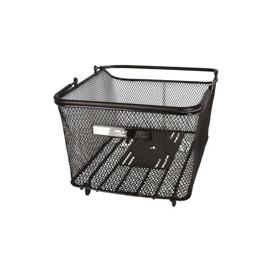 XLC 5:1 Fietsmand Achterop Afneembaar Staal Zwart – 42x33x25cm / 25L