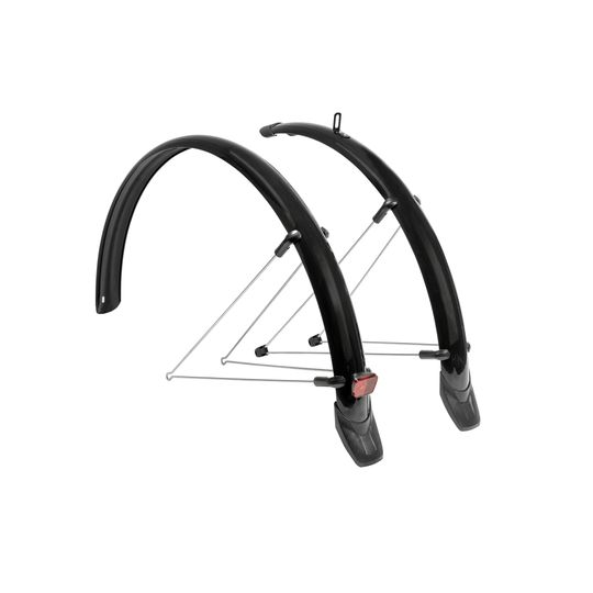 Spatbordset XLC MG-F03 Zwart PVC 58mm – Maat 26" / 58mm
