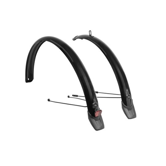 XLC Spatbordset MG-F06 Zwart – 28" / 58mm