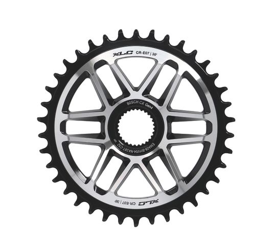 XLC Kettingblad Bosch Gen4 CR-E07 E-Bike Zwart – 38T