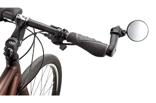 XLC MR-K03 Fietsspiegel Verstelbaar Zwart – Diameter 60mm