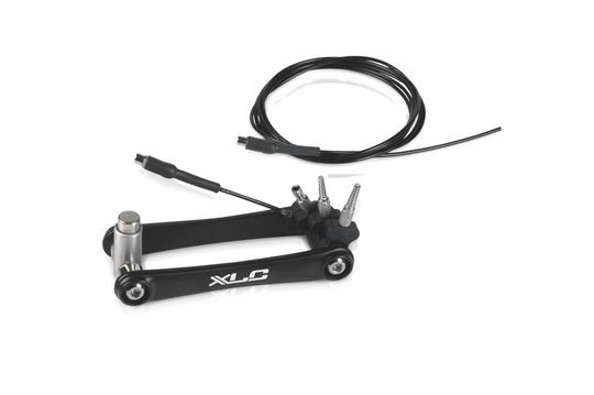 XLC TO-S86 Interne Kabeldoorvoergeleider Zwart/Zilver