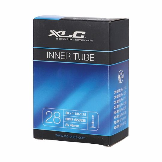 XLC VT-S28 Binnenband 28" SV 48mm – Maat 28x1 1/4-1 3/8-1 1/2-175