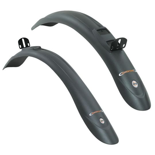 SKS Beavertail Spatbordset PVC Zwart – 26/28"