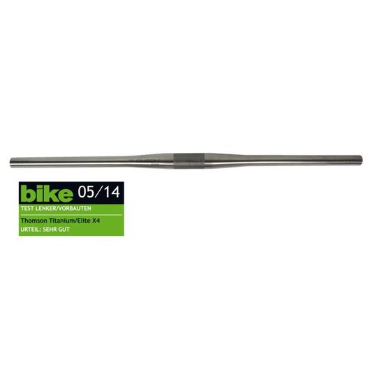 Thomson Flat Stuur Titanium 31.8mm 730mm – 12° Backsweep