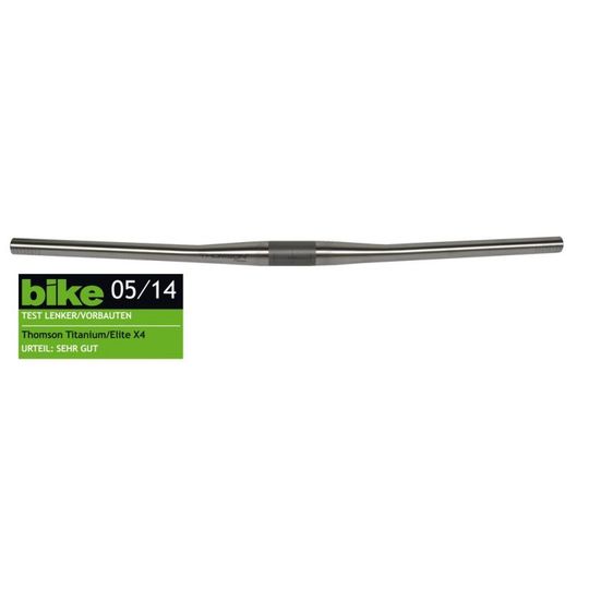 Thomson Flat Stuur Titanium 6° Backsweep 31.8mm – 730mm
