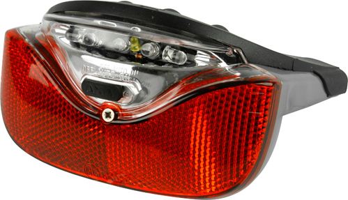 Gazelle Power Vision 2 LED Achterlicht op Batterij – Zwart