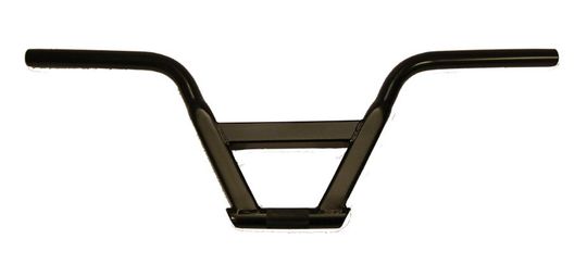 BMX Freestyle Stuur Staal 22.2mm 660mm Zwart