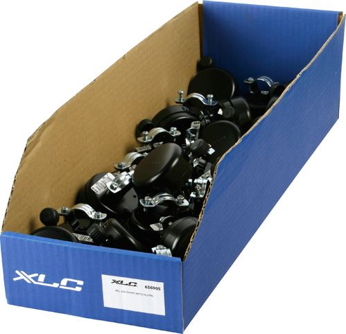 Fietsbel XLC Classic WP Zwart (Doos 24 st.) – Maat 22,2mm