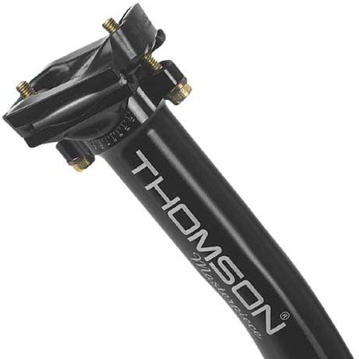Thomson Masterpiece Zadelpen 31.6x350mm Setback – Zwart