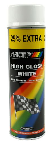 Motip Lak Spuitbus Wit 500ml