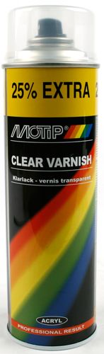 Motip Blanke Lak Spuitbus 500ml – Transparant
