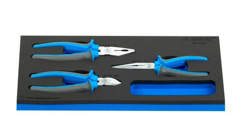 Unior Gereedschapwagen Tangenset Inlay – 3-Delig