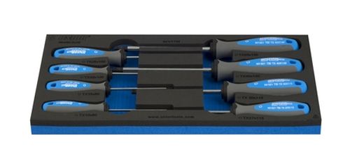 Unior Inlay Torx Schroevendraaierset Gereedschapwagen – 8-Delig
