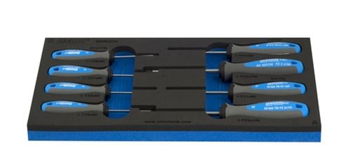 Unior Gereedschap Inlay Schroevendraaierset Kruis/Torx – 8-Delig