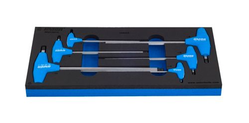 Unior Inlay Inbussleutelset Bolkop T-Model – 6-Delig