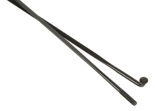 DT Swiss Aerolite Spaak J-Bend RVS Zwart – 14x266mm