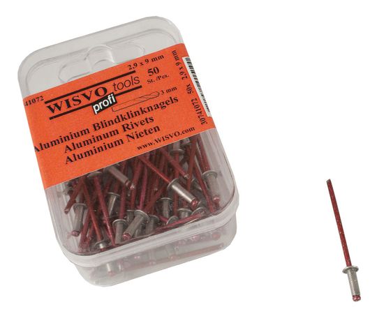 Popnagel Wisvo 2.9x9mm DS A 50 stuks – Maat 2.9x9mm