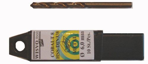Wisvo HSS Cobalt Metaalboor 4.0mm