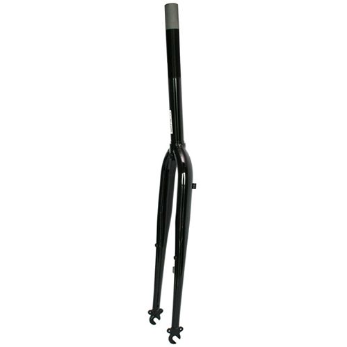 Voorvork 28" Urban Staal 1 1/8" Trommelrem Zwart – Maat 28" / 1 1/8"