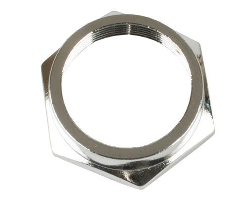 Balhoofdmoer 1" verchroomd - Maat 22.2MM