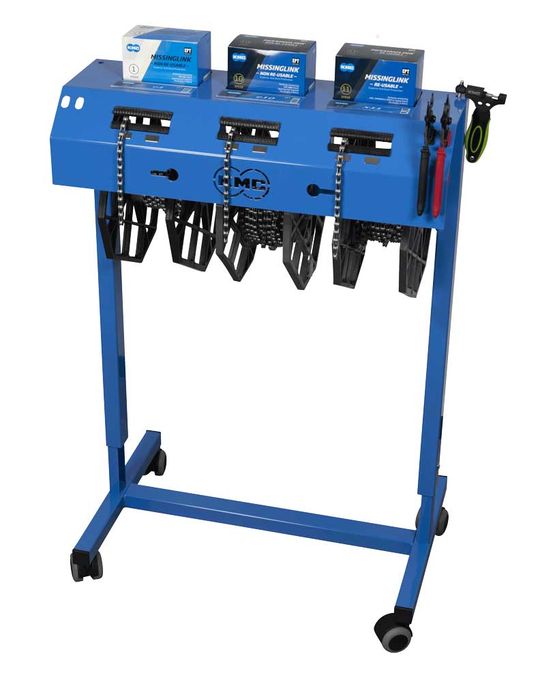KMC Reel Centre Pro Werkplaatsstandaard 3 Rollen – 90x60x40cm