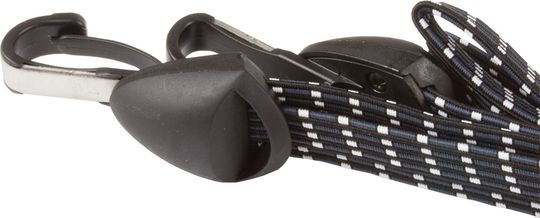 XLC Snelbinder met Haak - Blauwgrijs/Wit/Zwart