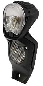 Gazelle Light Vision E-Bike Koplamp op Dynamo - Zwart