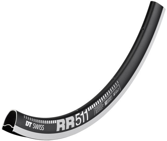 DT Swiss RR511 Velg 28" Aluminium 20 Gaats – Zwart